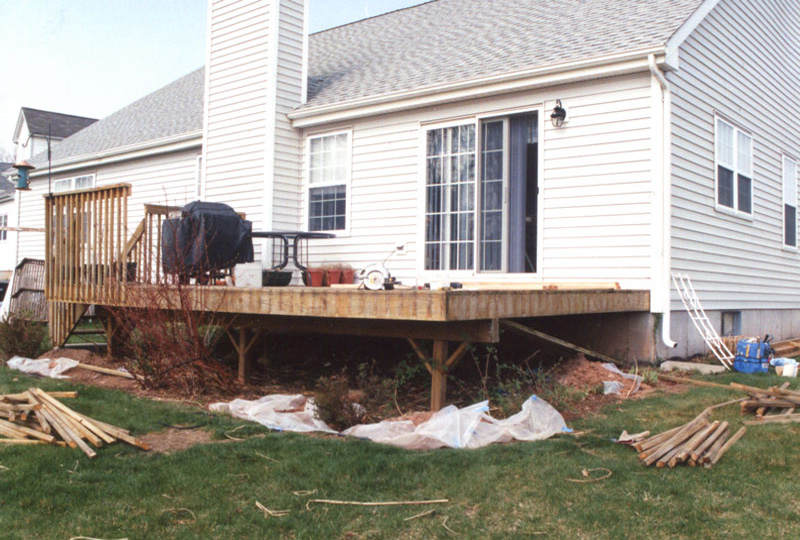 Creating a sunroom out of a deck